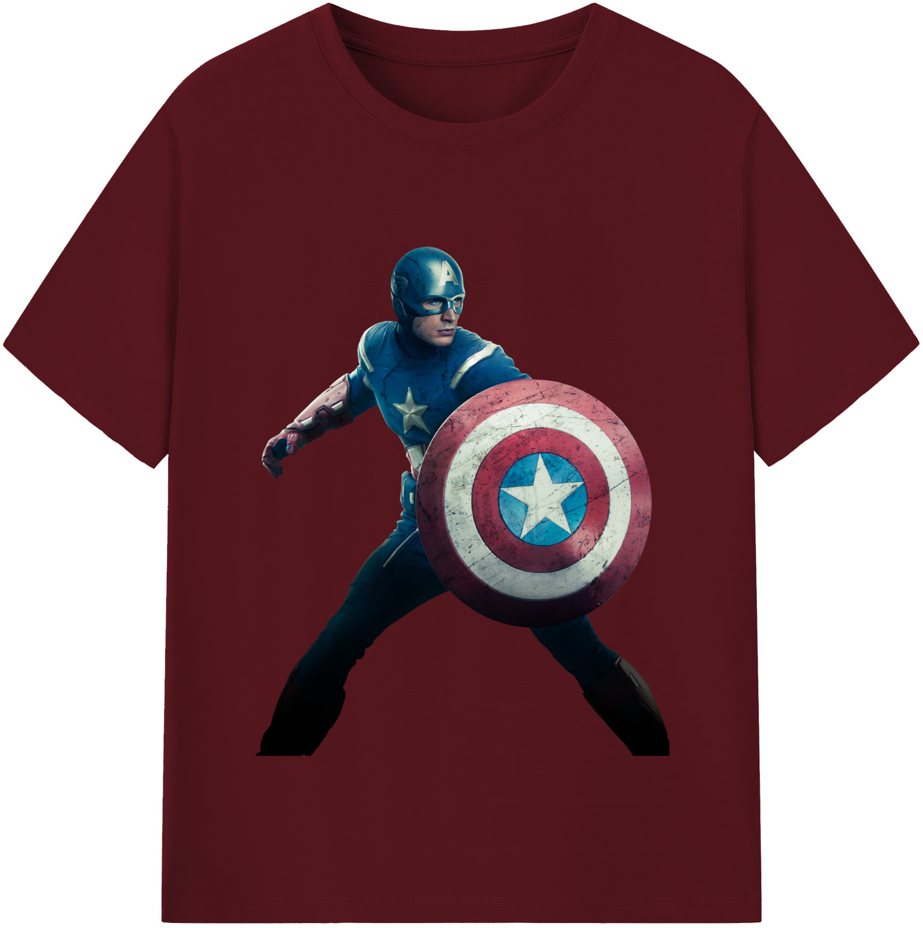 （画像用） アベンジャーズ The Avengers 綿100％半袖Tシャツ（フロントプリント）